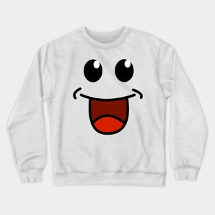 Cute Face Crewneck Sweatshirt